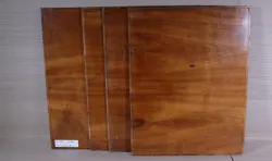 Ki500 Antique Biedermeier Solid Cherry Wood Panel  400 x 520 x 9 mm