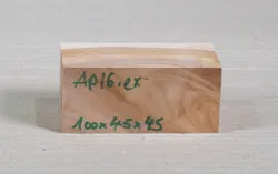 Ap016 Apple Wood Blank 100 x 45 x 45 mm