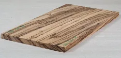 Zeb168 Zebrawood Board 380 x 200 x 15 mm