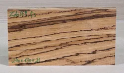 Zeb169 Zebrawood Small Board 240 x 130 x 21 mm