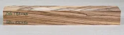 Zeb172 Zebrawood Blank 380 x 55 x 50 mm