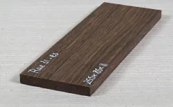 Rae031 Smoked Oak Small Board 255 x 85 x 11 mm
