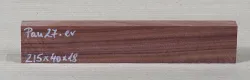 Pau027 Pau Ferro, Santos Rosewood Small Board 215 x 40 x 18 mm