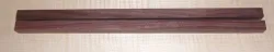 Pau018 Pau Ferro, Santos Rosewood Chop Stick Blanks Pair 240 x 10 x 10 mm