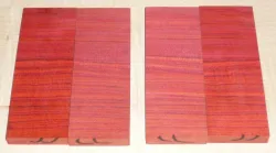 Chakte Kok Cross Cut Knife Scales 120 x 40 x 10 mm