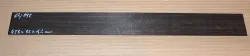 Ebf033 Ebony Saw Cut Veneer 485 x 50 x 1,3 mm