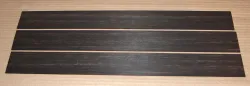 Ebf033 Ebony Saw Cut Veneer 485 x 50 x 1,3 mm