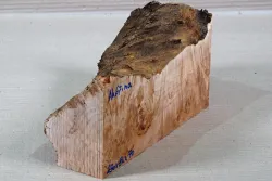 Ah067 Oregon Maple Burl Spalted Block 230 x 80 x 70 mm