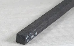 Mo095 Mooreiche Schuss für Spazierstock 950 x 25 x 25 mm