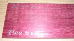 Am007 Purple Heart, Amaranth Small Board 350 x 90 x 12 mm