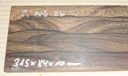 Zi006 Ziricote Small Board 315 x 84 x 10 mm