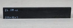 Eb188 Ebony Small Board 255 x 43 x 9 mm