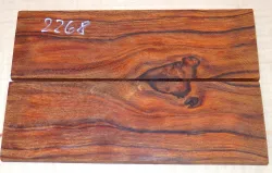 2268 Wüsteneisenholz HC Folder-Griffschalen 130 x 40 x 4 mm