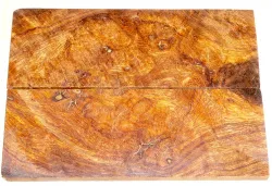 2470 Wüsteneisenholz Maser Folder-Griffschalen 120 x 40 x 5 mm