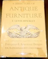 A Directory Of Antique Furniture by F Lewis Hinckley, New York 1953