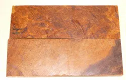 2484 Wüsteneisenholz Maser Griffschalen unpaarig 125 x 40 x 9 mm