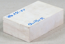 Wb151 Hornbeam Block 120 x 75 x 38 mm