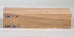 Md034 Almond Tree Wood Blank 245 x 58 x 58 mm