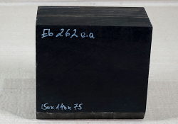Eb262 Ebony Block 150 x 140 x 75 mm