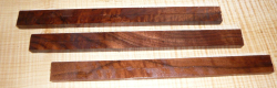 Nb018 Walnut, Black Walnut Chop Stick Blanks 240 x 10 x 10 mm