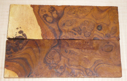2480 Desert Ironwood Burl Scales 134 x 45 x 8 mm