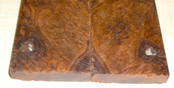 2814 Wüsteneisenholz Maser Griffschalen 134 x 45 x 8 mm