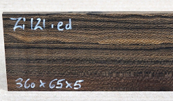 Zi121 Ziricote Small Board 360 x 65 x 5 mm