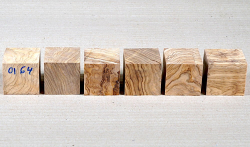 Ol064 Wild Olive Wood Assortment 6 Cubes a 40 x 40 x 40 mm
