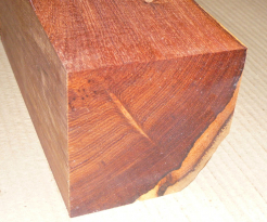 Pa041 Rosewood, Honduran XXL-Block 220 x 95 x 95 mm