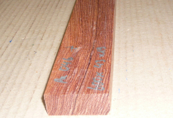 Pa046 Rosewood, Honduran Small Board 600 x 43 x 19 mm