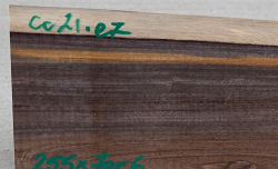 Cc021 Cocusholz Cocus Wood, grünes Ebenholz Brettchen 255 x 70 x 6 mm