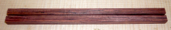 Pa017 Rosewood, Honduras Pair of Chop Stick Blanks 240 x 10 x 10 mm