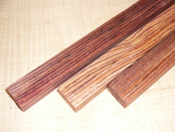 Pa017 Rosewood, Honduras Pair of Chop Stick Blanks 240 x 10 x 10 mm