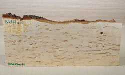 Bik167 Karelian Birch Burl Small Board 405 x 150 x 30 mm