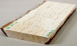Bik168 Karelian Birch Burl Small Board 365 x 150 x 30 mm