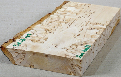 Bik170 Karelian Birch Burl Small Board 200 x 100 x 28 mm