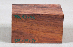 Pa053 Rosewood, Honduran Block 125 x 75 x 70 mm