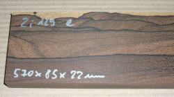 Zi129 Ziricote Small Board 570 x 85 x 22 mm