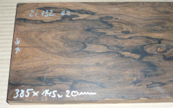 Zi132 Ziricote Brettchen 385 x 145 x 20 mm