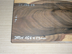 Zi133 Ziricote Brettchen 385 x 155 x 29 mm