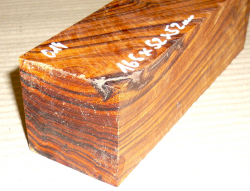 0014 Wüsteneisenholz Maser Pfeffermühlen-Kantel  165 x 52 x 52 mm
