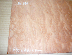 Ma061 Mahogany Sapeli Pommelé  490 x 170 x 4 mm