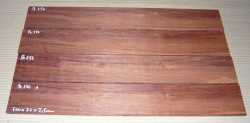 Pa056 Rosewood, Honduran Guitar Fretboard, Fingerboard 500 x 50 x 7,5 mm