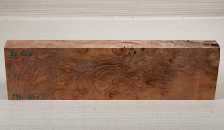 Re005 Redwood Burl, Sequoia Vavona Burl Block 390 x 105 x 37 mm