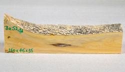Bx052 Boxwood European Log Cutoff 260 x 45 x 35 mm
