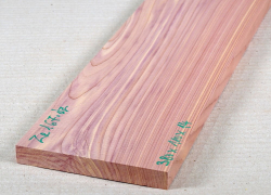 Ze167 Eastern Red Cedar, Juniper Small Board 380 x 110 x 14 mm