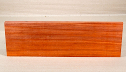 Pad046 Padauk, Coral Wood Small Board 370 x 115 x 16 mm
