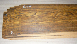 Bo034 Bocote Saw Cut Veneer 635 x 140 x 2,5 mm