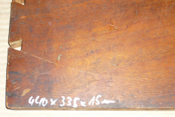 Ka015 Camphor Antique Furniture Part Sailors Chest 440 x 335 x 15 mm