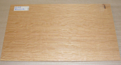 Ec013 Oak Board Strong Medullary Rays! 380 x 215 x 9,5 mm